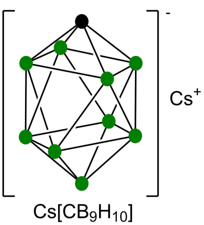 Cesium closo-1-carbadecaborate