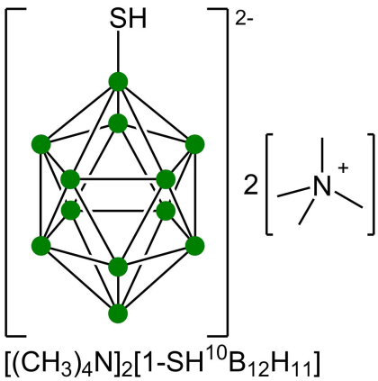 Tetramethylammonium mercaptododecaborate (10B)
